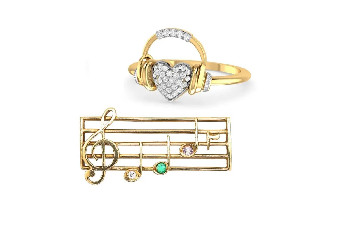 مجوهرات من وحي الموسيقى