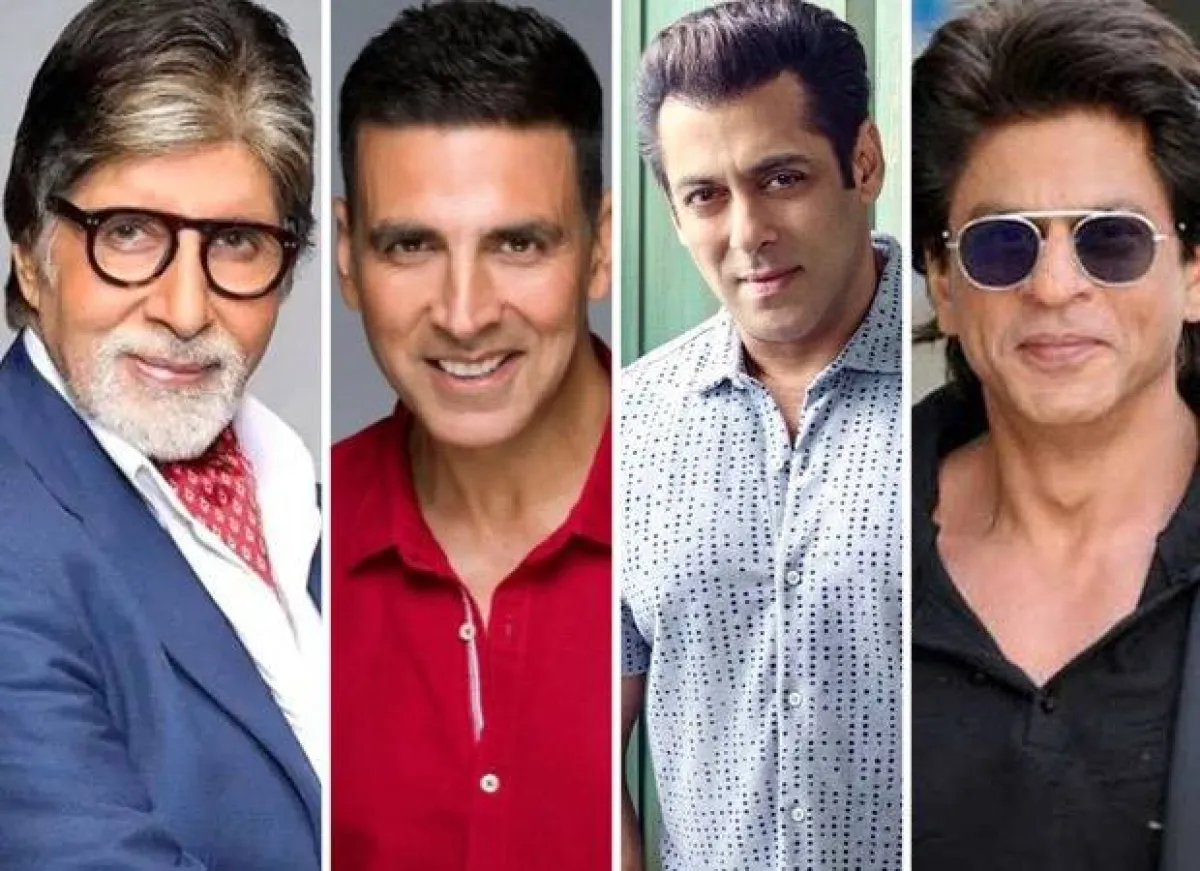 أميتاب باتشان وأكشاي كومار وسلمان خان وشاروخان- الصورة من موقع Bollywood Hungama