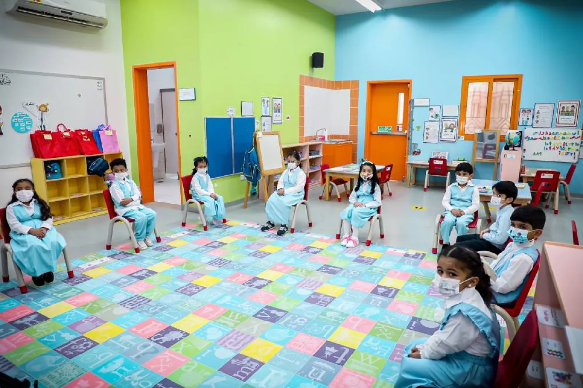 17 نشاطاً في المدارس تعيد الحيوية والتفاعل لطلبة الابتدائي ورياض الأطفال بعد انقطاع عامين حضورياً