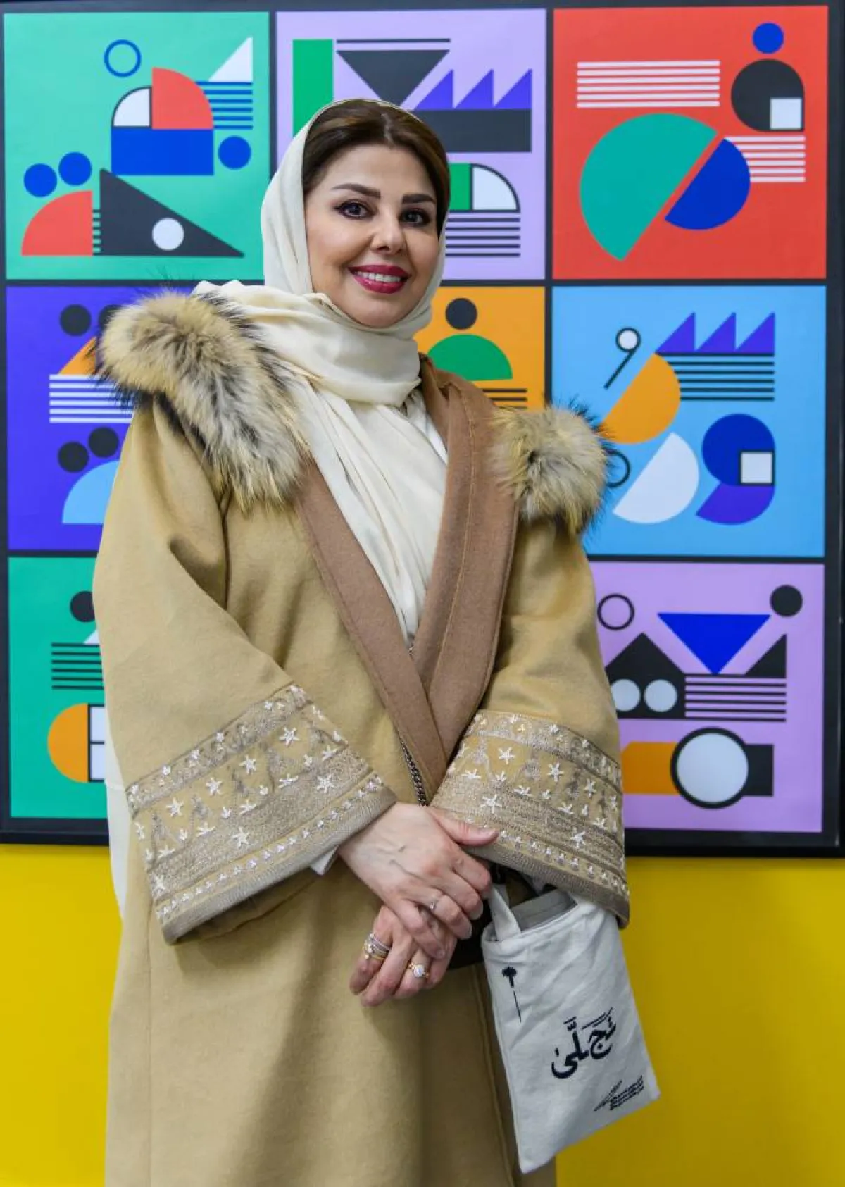 لولوة الحمود القيم الفني على معرض "اطبعه"