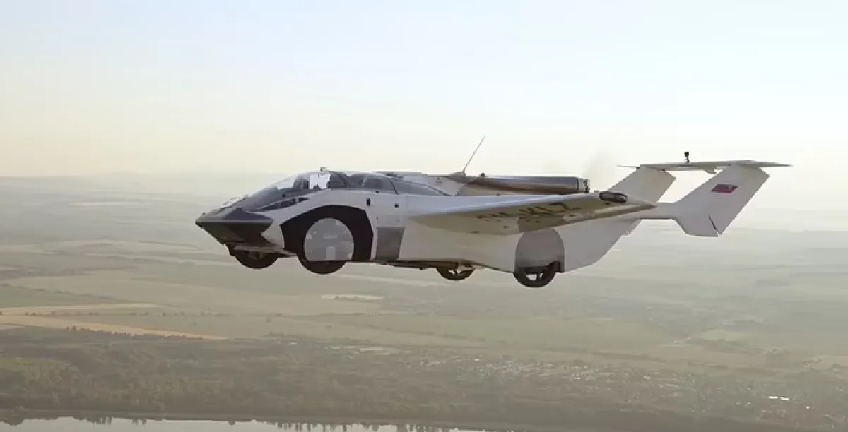 مركبة مستقبلية تتحول من سيارة إلى طيارة في 3 دقائق