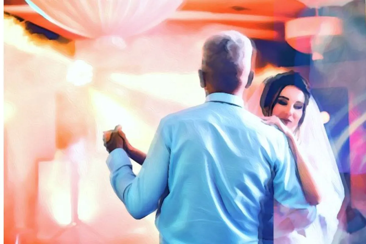 حفل زفاف على ميتافيرس، بحضور والد العروس المتوفى