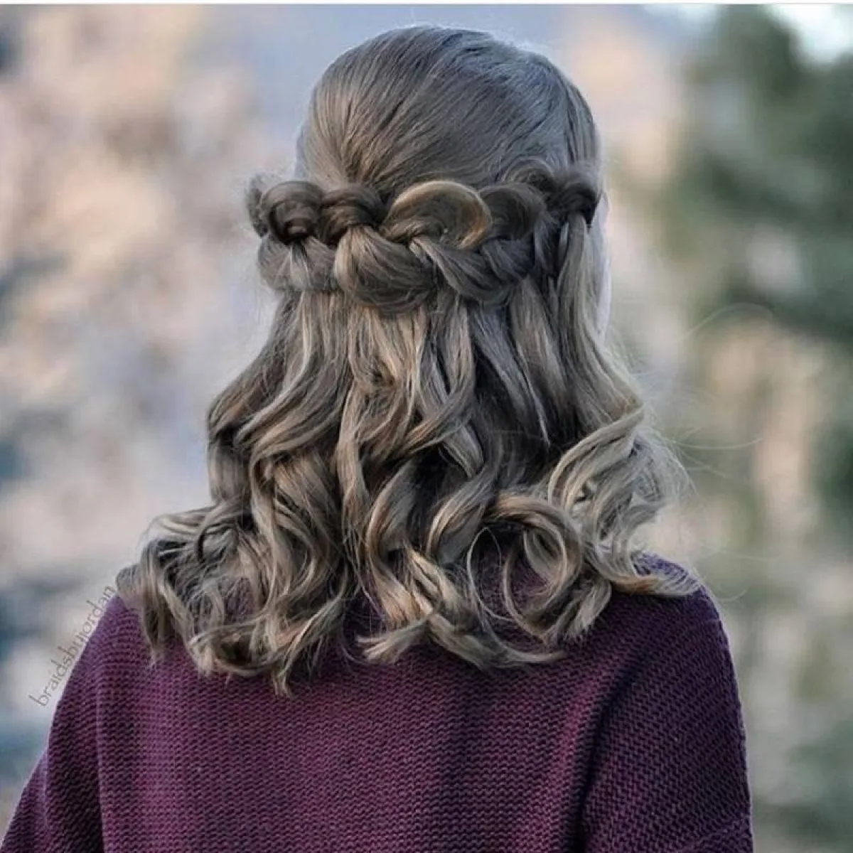 تسريحة الضفيرة