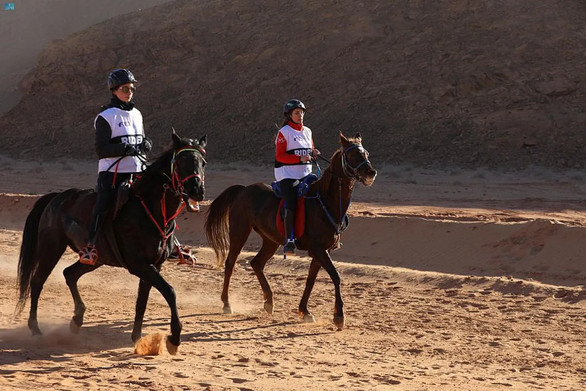 كأس خادم الحرمين الشريفين للقدرة والتحمل وبطولة ريتشارد بولو - الصورة من واس