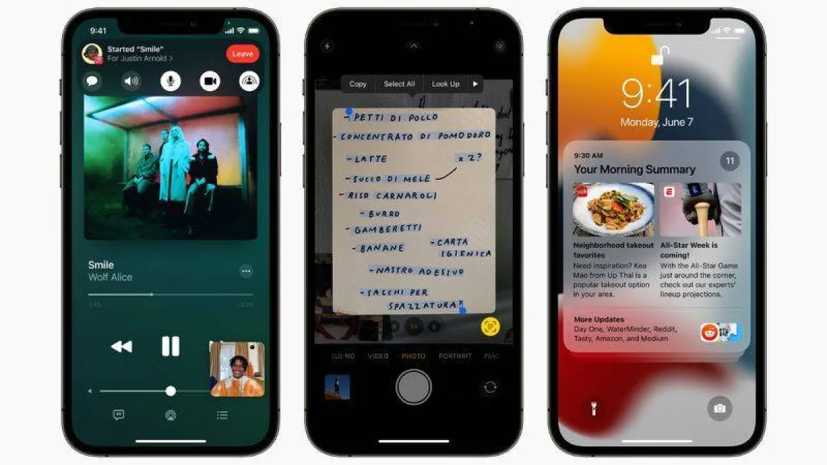 صورة تكشف تفاصيل التحديثات الأخيرة على iOS 15