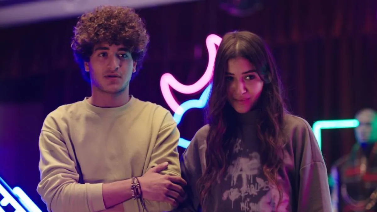 خارج السيطرة- شبح البدروم- إسراء رخا ويوسف وائل نور - الصورة من المسؤول الإعلامي لمجموعة mbc