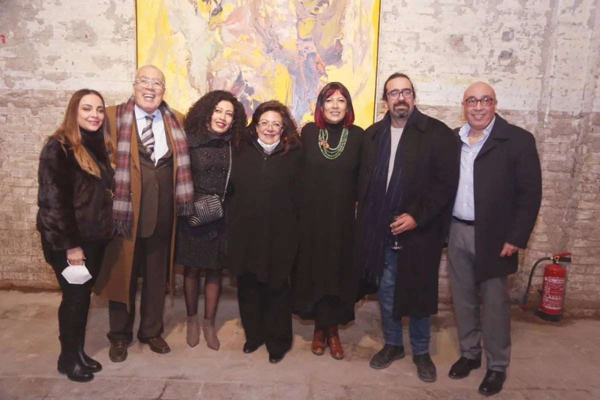 تحت شعار( Moving forward ) معرض العدل الثاني بوسط البلد ب22 لوحة فنية 