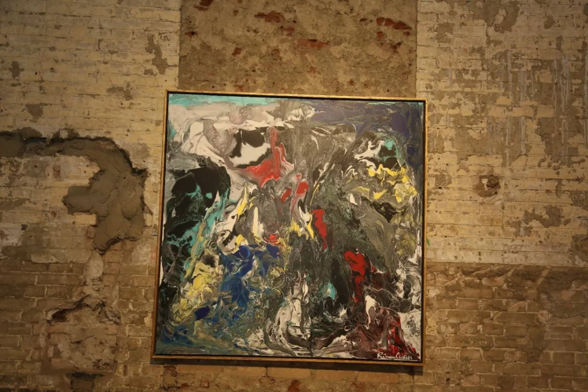 تحت شعار( Moving forward ) معرض العدل الثاني بوسط البلد ب22 لوحة فنية 