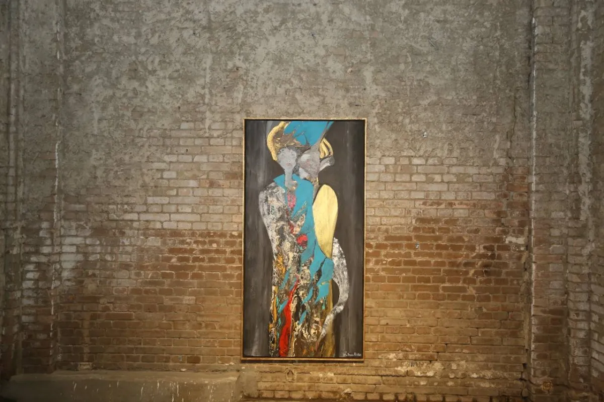 تحت شعار( Moving forward ) معرض العدل الثاني بوسط البلد ب22 لوحة فنية 