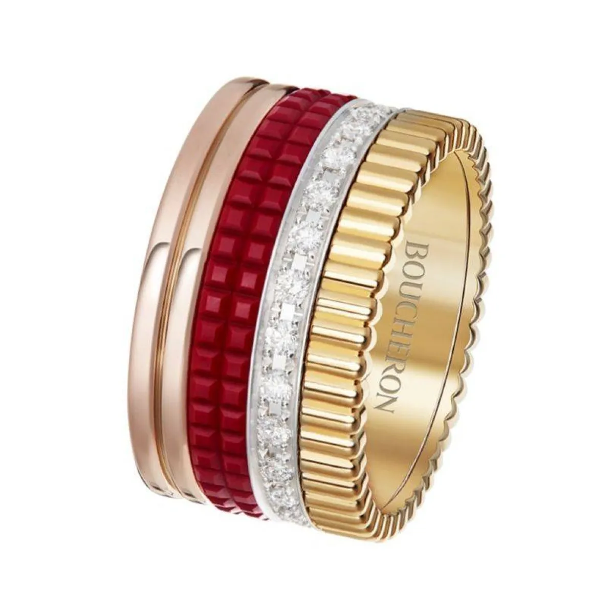 خاتم quatre red edition من بوشرون Boucheron
