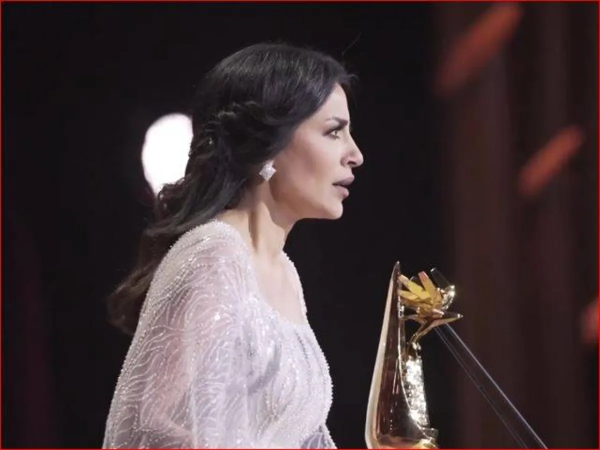 إلهام علي-صورة ملتقطة من فيديو من حساب موسم الرياض الرسمي على انستغرام