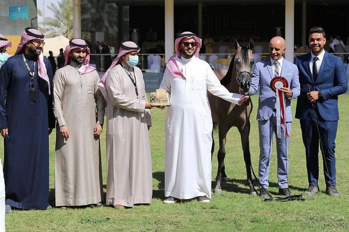 انطلاق مهرجان الأمير سلطان بن عبدالعزيز العالمي للجواد العربي - الصورة من "واس"