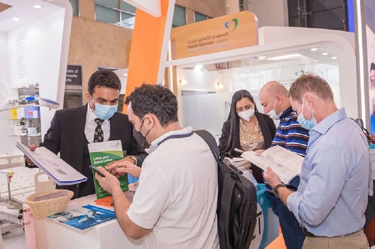 صورة للمشاركين في مؤتمر الصحة العربي