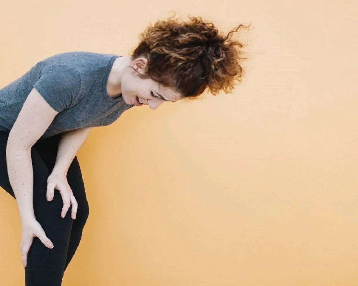 صورة لحامل تعاني من تورم الساقين 