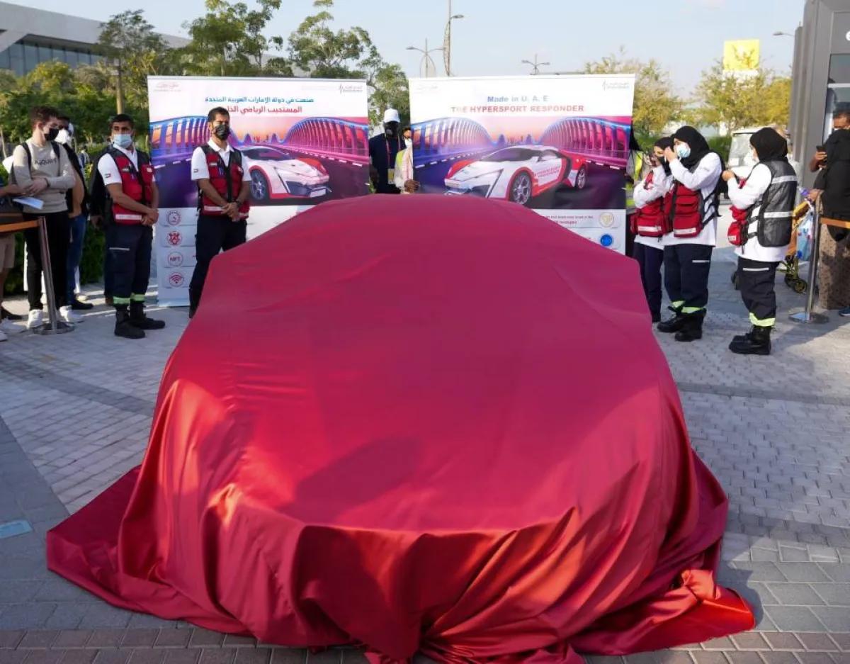 تعتمد السيارة على محرك من ست اسطوانات مع شاحن توربيني. الصورة من "وام"