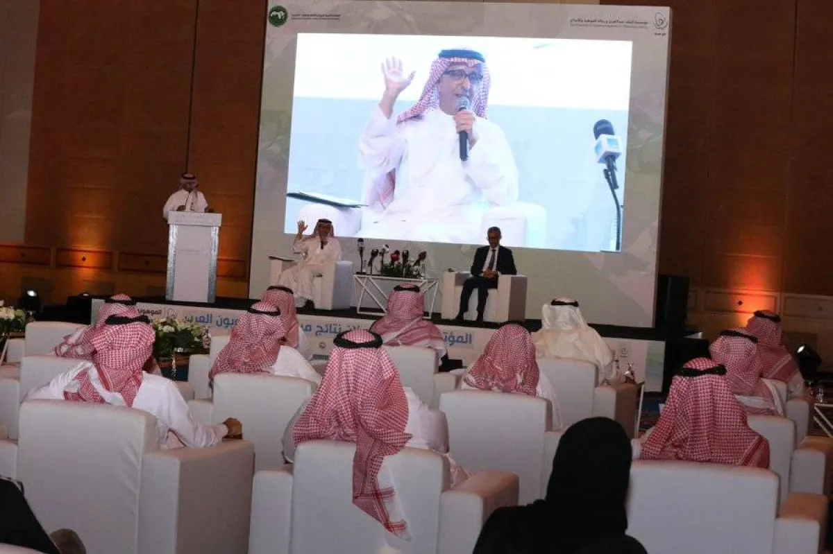 مؤتمر صحفي لإعلان نتائج النسخة الأولى من مبادرة "الموهوبون العرب" - الصورة من حساب موهبة على تويتر