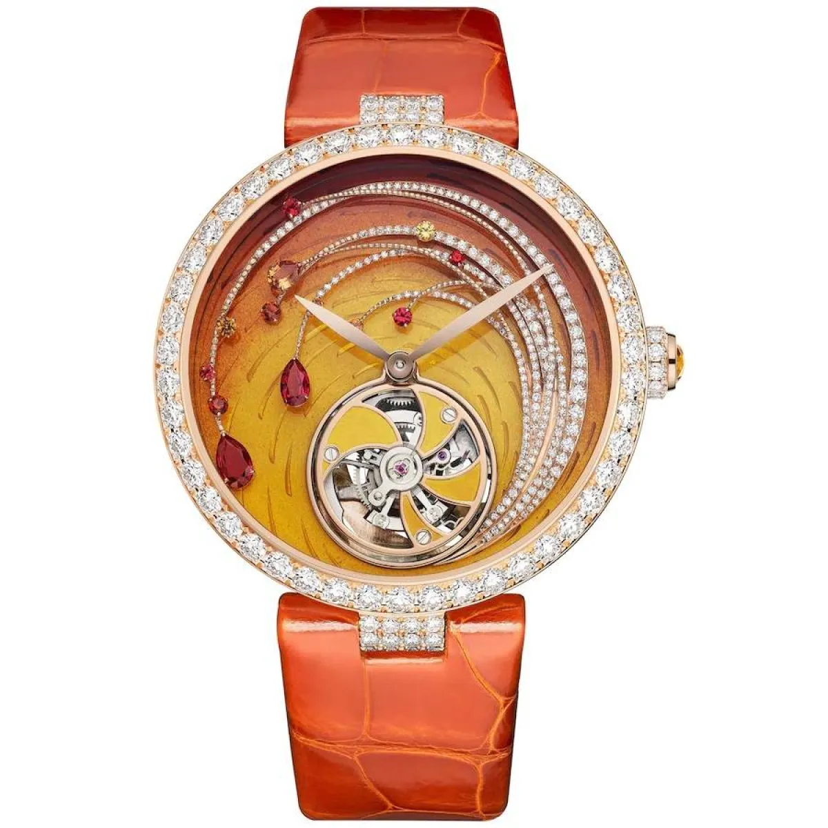 ساعة Soleil de feu flying من شوميه Chaumet