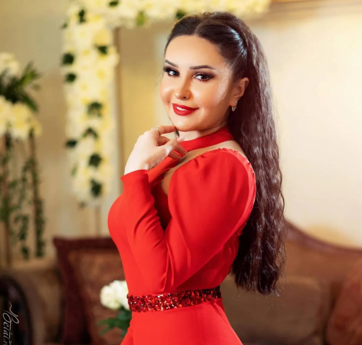 شهد برمدا - الصورة من حسابها على فيسبوك