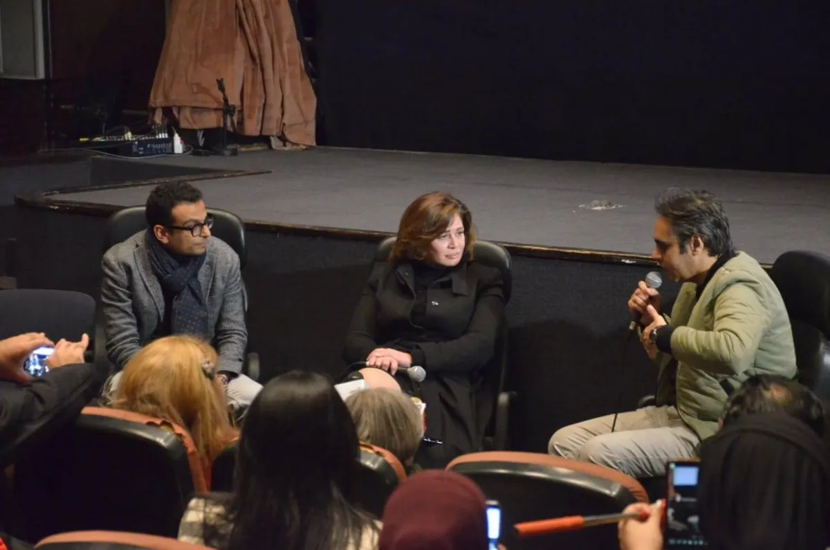 أندرو محسن وإلهام شاهين - الصورة خاصة بسيدتي