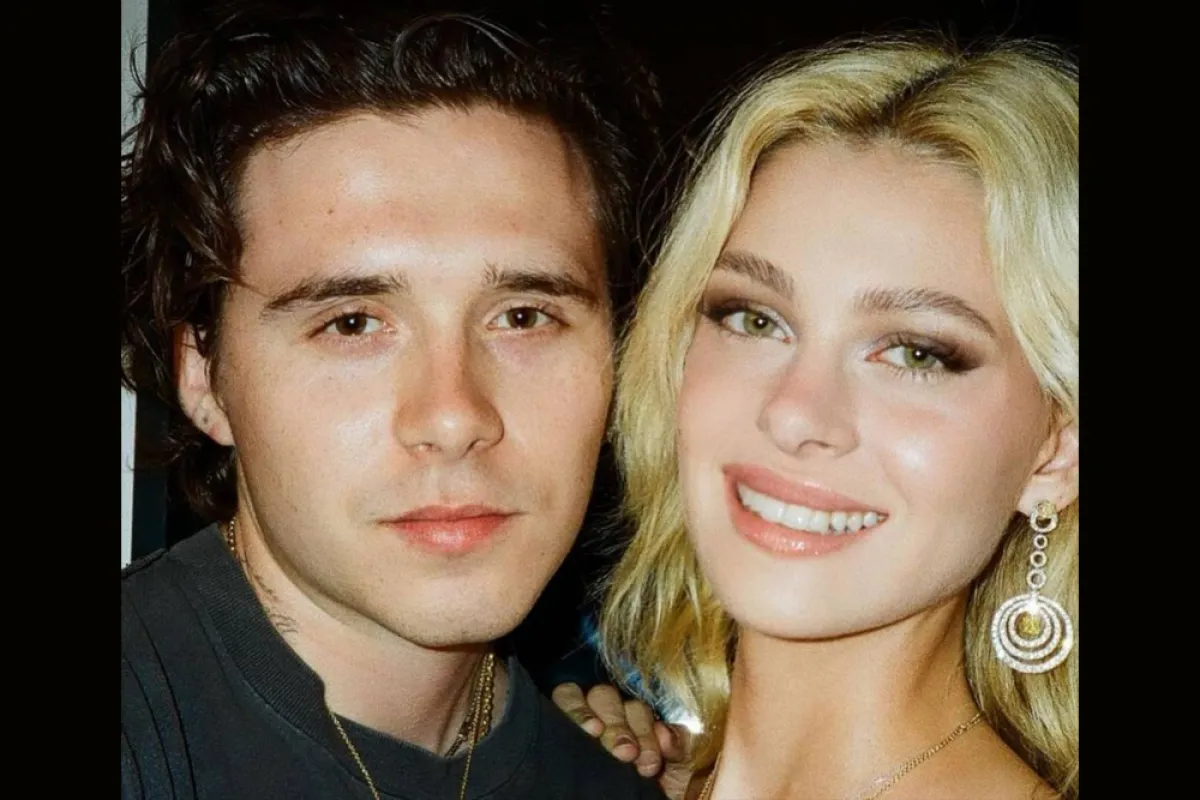 ​بروكلين بيكهام مع حبيبته نيكولا - الصورة من حساب ​بروكلين بيكهام على إنستغرام