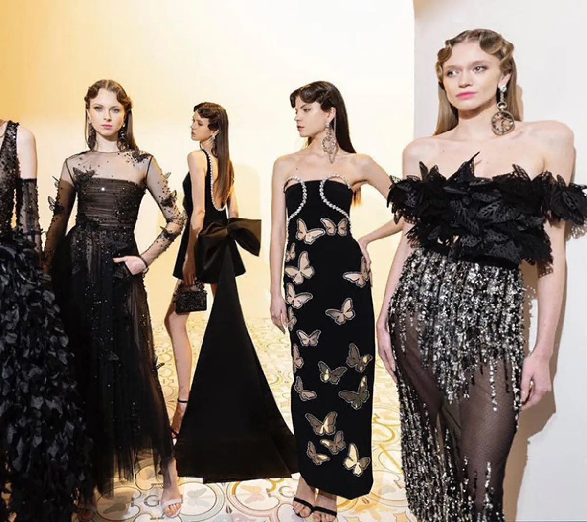 فستان الفراشات الأيقوني لدى جورج حبيقة