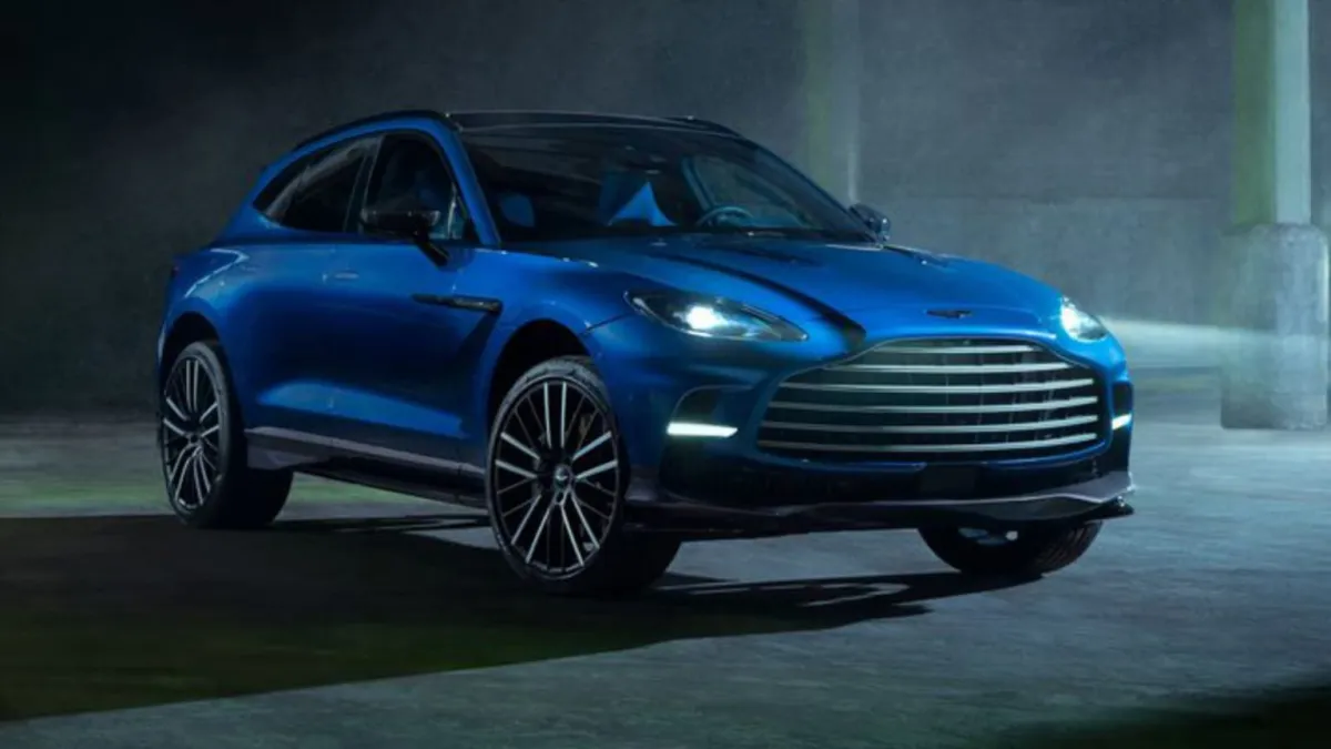استون مارتن دي بي اكس 707 اقوى واسرع سيارة دفع رباعي في العالم