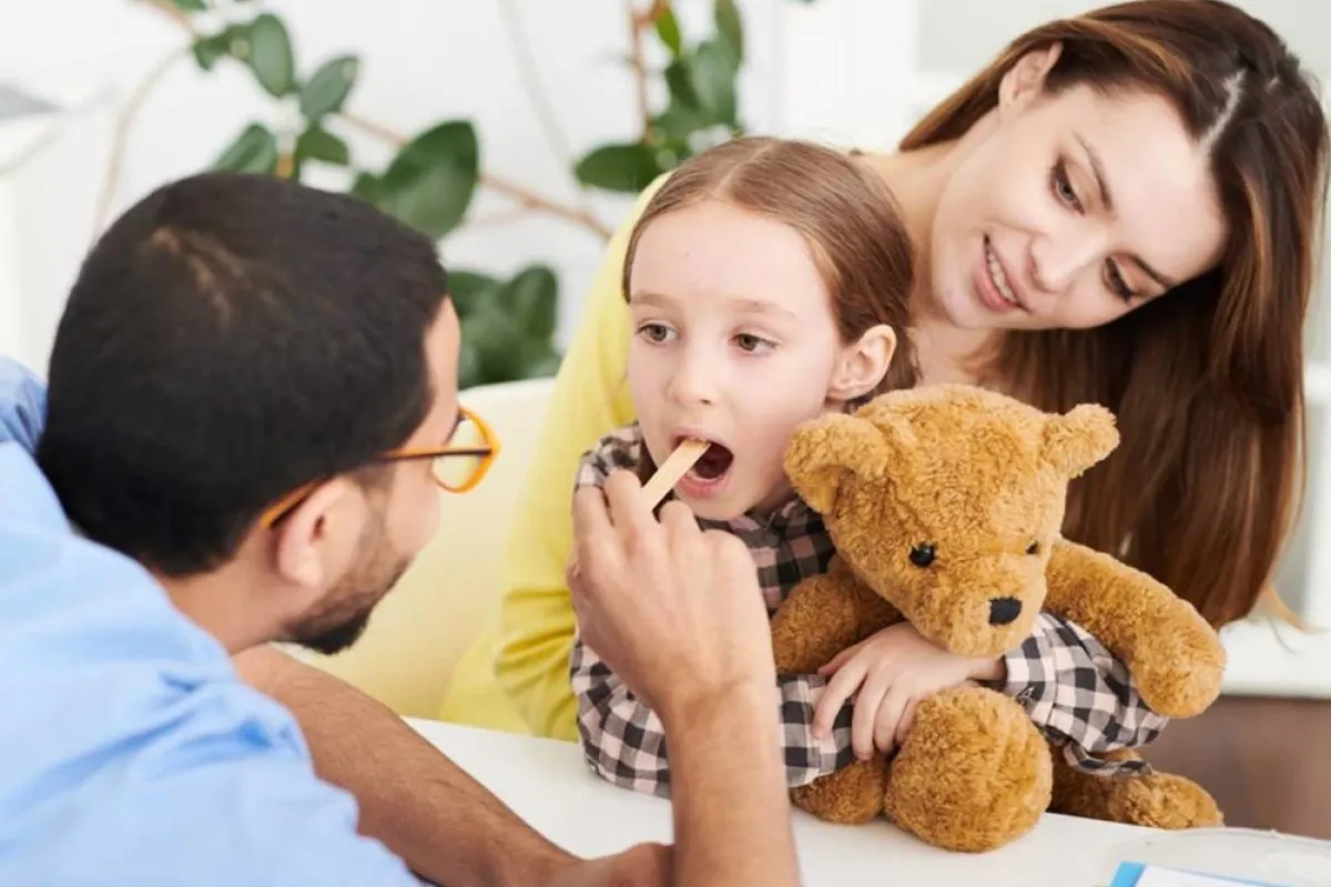 أعراض اللحمية عند الأطفال