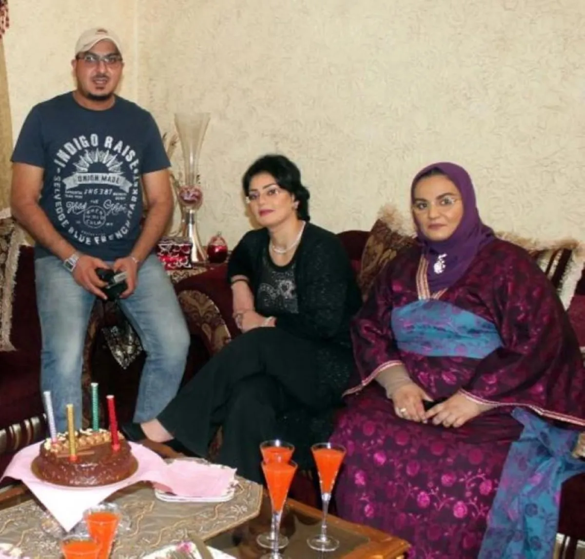 المنتج أحمد الغامدي وأمنة حزام وبسمة صالح