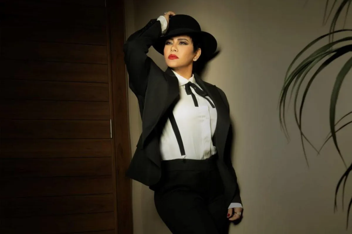 شيرين عبد الوهاب من حفل افتتاح برنامج الدوم – الصورة من حسابها على يتوتر