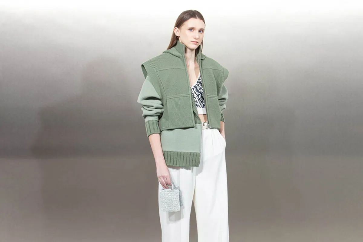 بنطلون كاجوال أبيض من أنتبريما Anteprima  