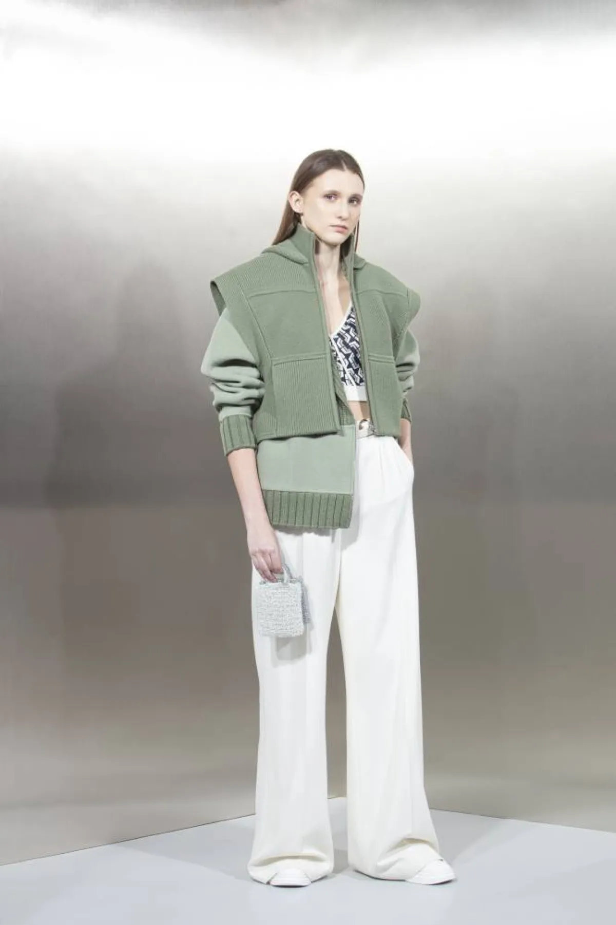 بنطلون كاجوال أبيض من أنتبريما Anteprima  