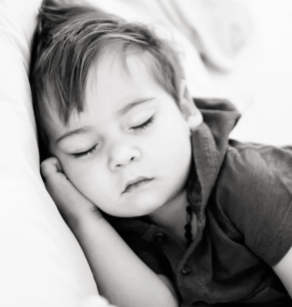 صورة لطفل نائم