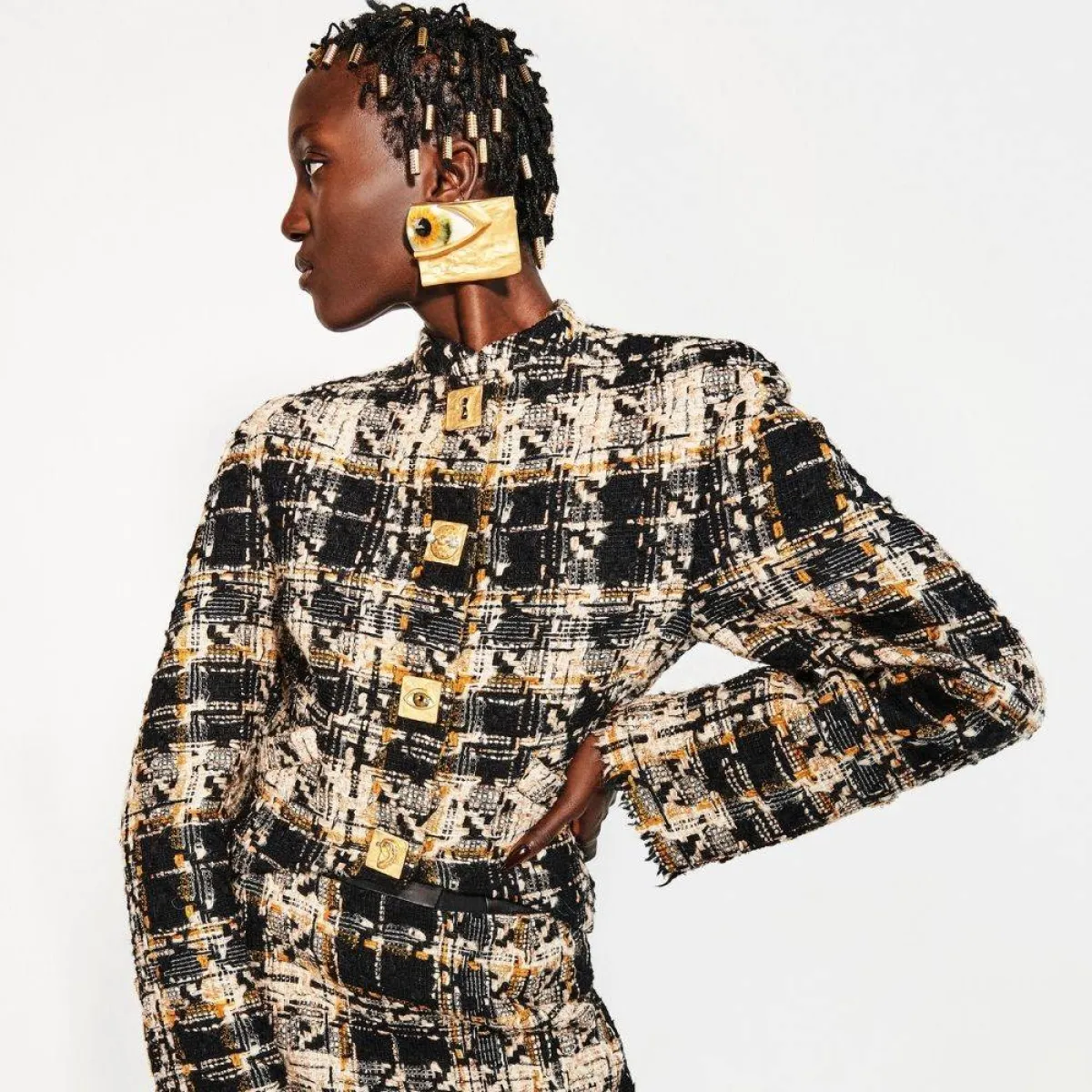 فستان كارو من سكياباريللي Schiaparelli 