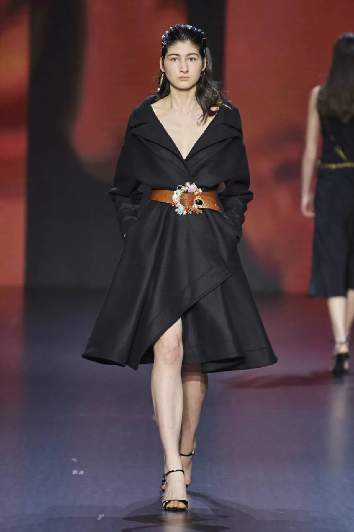 فستان سهرة بسيط من علامة ألكسندر بلانك Alexandre Blanc  