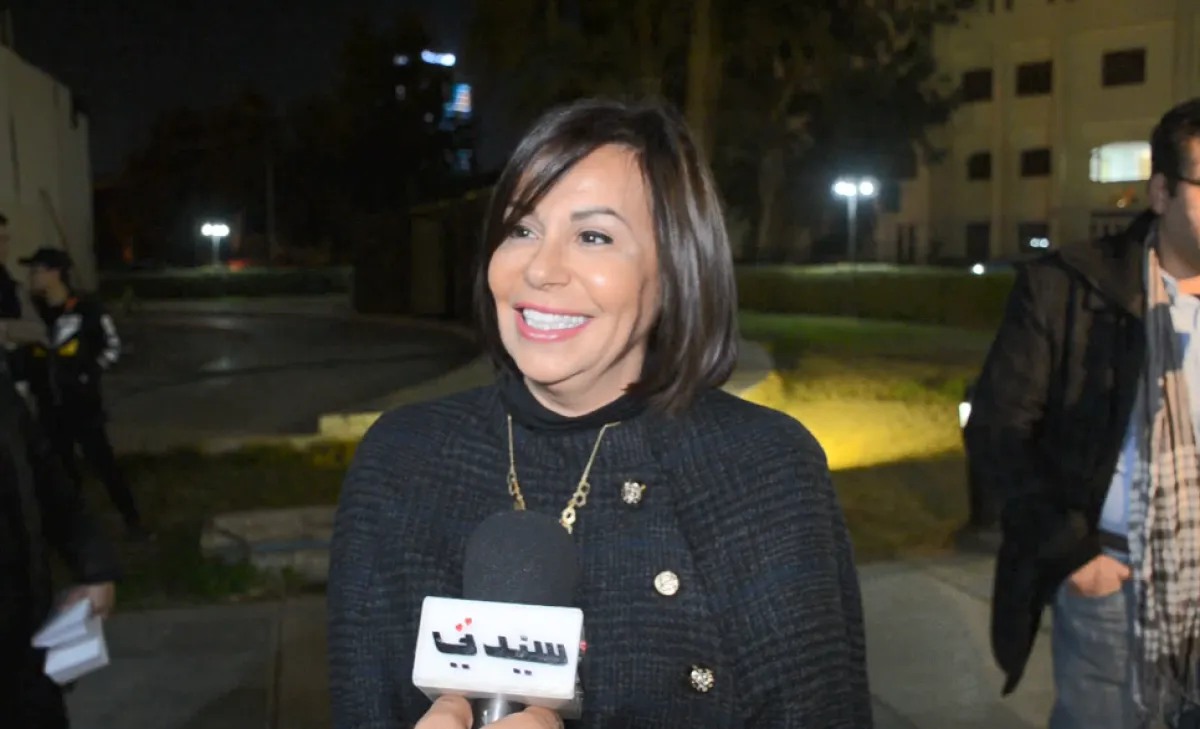 شاهيناز العقاد خلال لقائها مع كاميرا سيدتي - الصورة خاصة بسيدتي