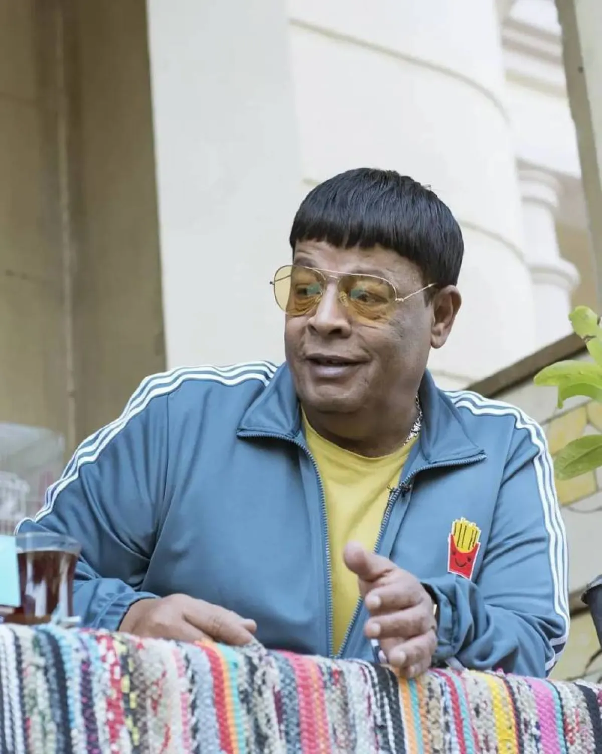 عبد الباسط حمودة - الصورة من حسابه على انستغرام