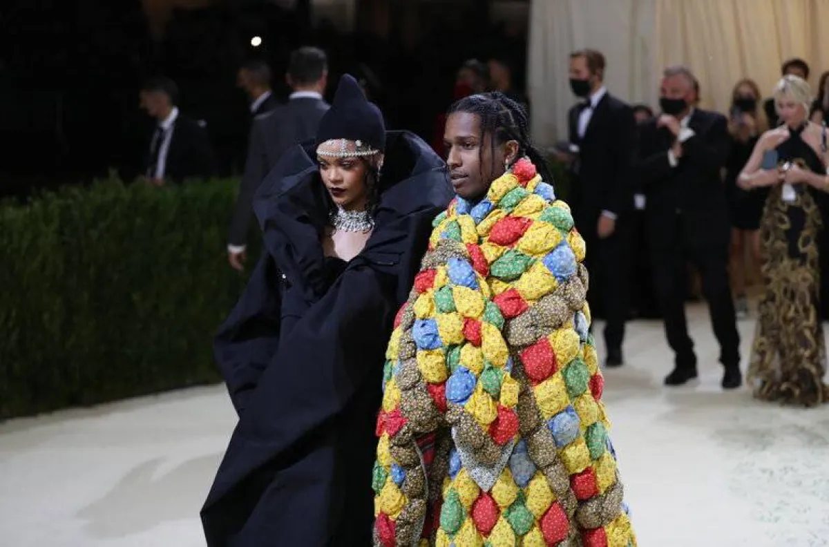 ريهانا مع آساب روكي- الصورة من موقع New York Times