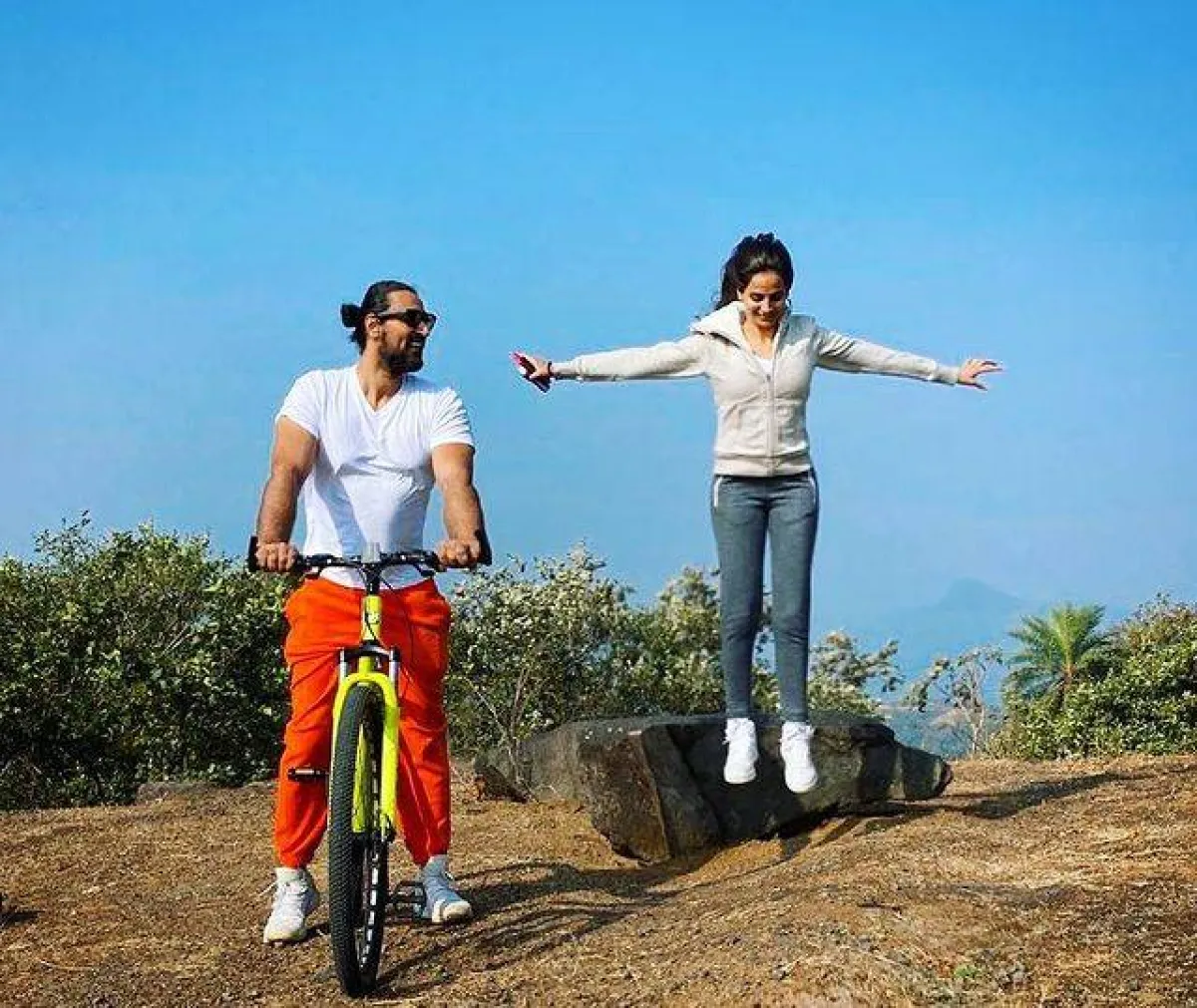 كونال كابور ونينا باتشان- الصورة من حساب كونال كابور على إنستغرام