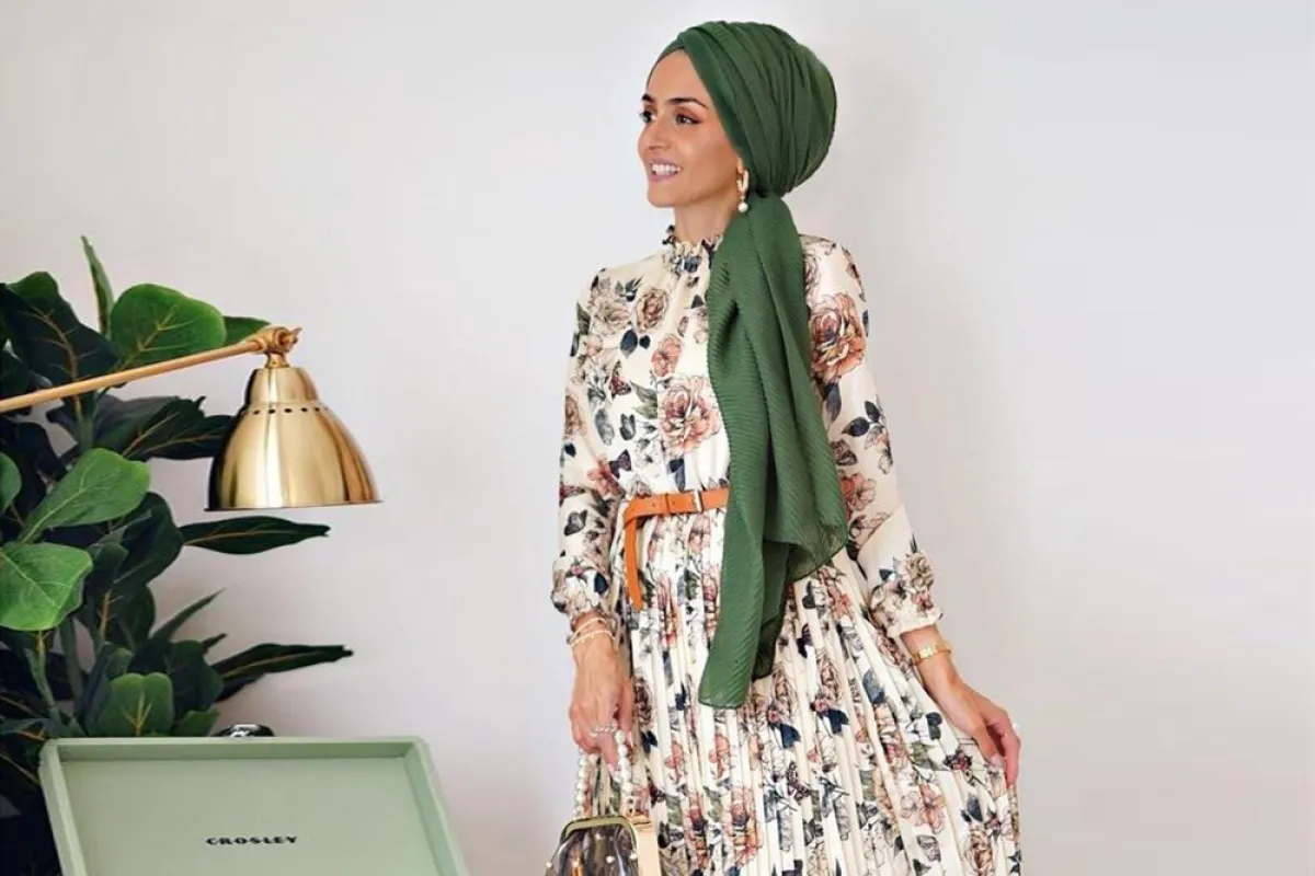 إطلالة ربيعية من غادة عثمان