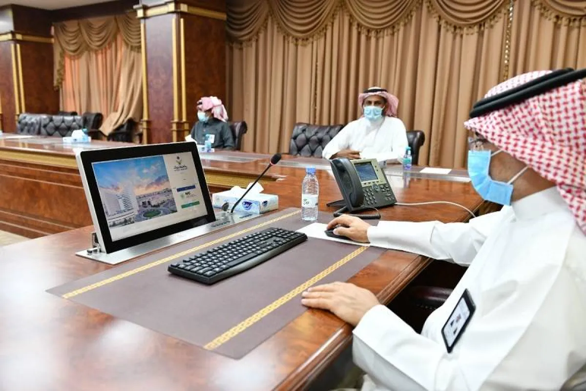 جامعة نجران تدشن خدمة النفاذ الوطني - الصورة من حساب الجامعة على تويتر