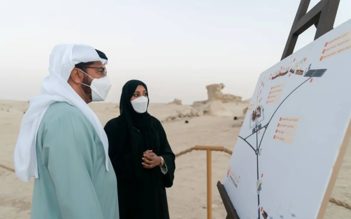 تعد المحمية الأولى من نوعها في الدولة ومنطقة غرب آسيا. الصورة من "وام"