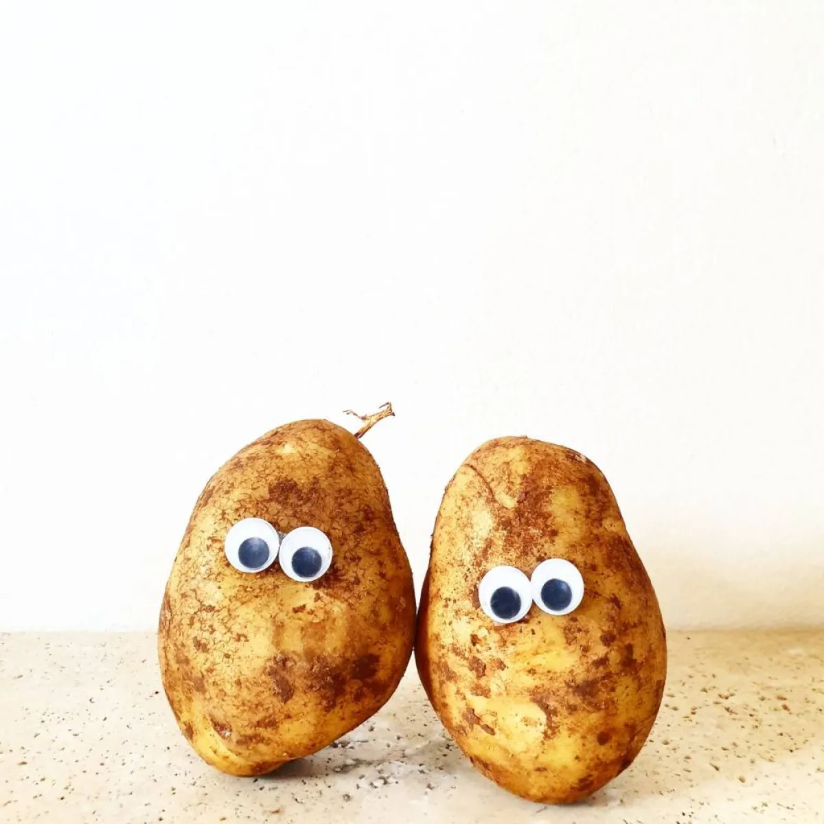 صورة لحبتي بطاطا