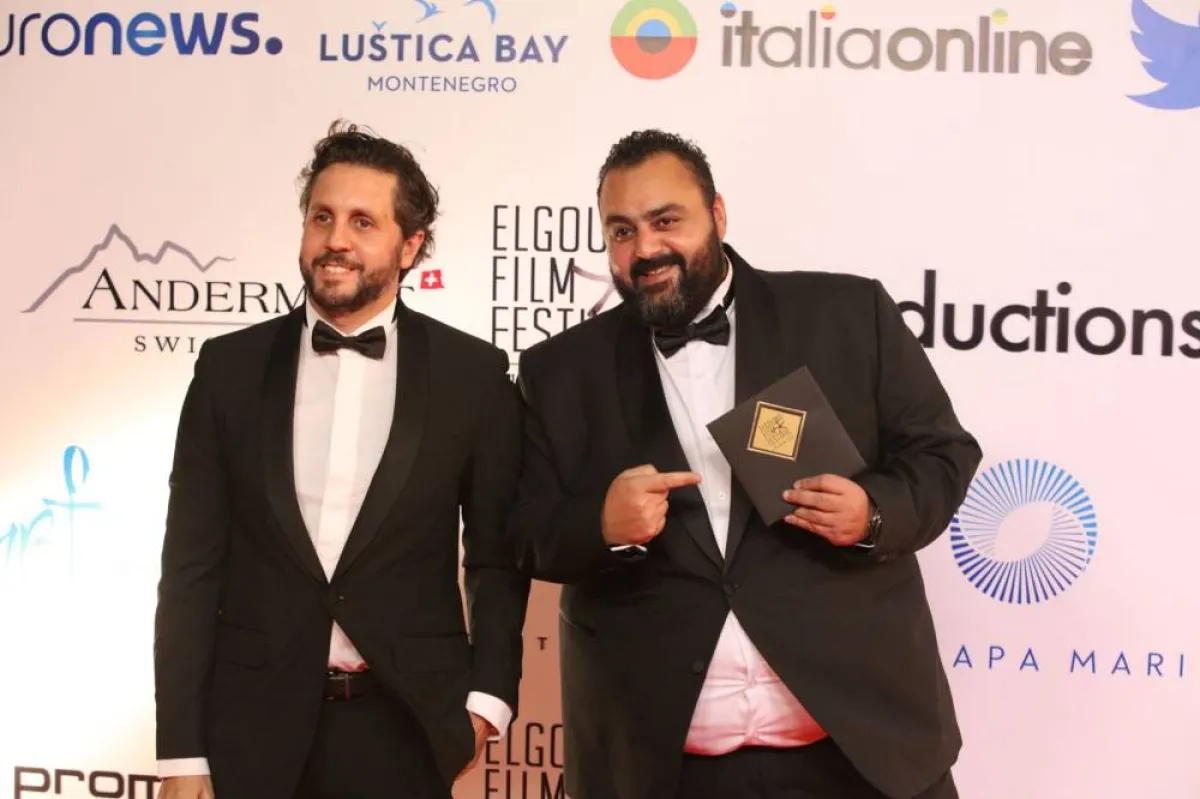 هشام ماجد وشيكو - الصورة من حساب هشام ماجد على الفيس بوك