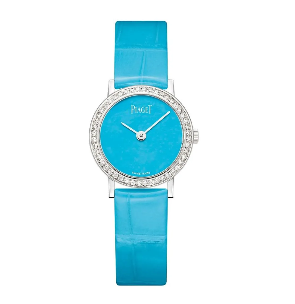 ساعة باللون الأزرق الفاتح من شوبارد Chopard