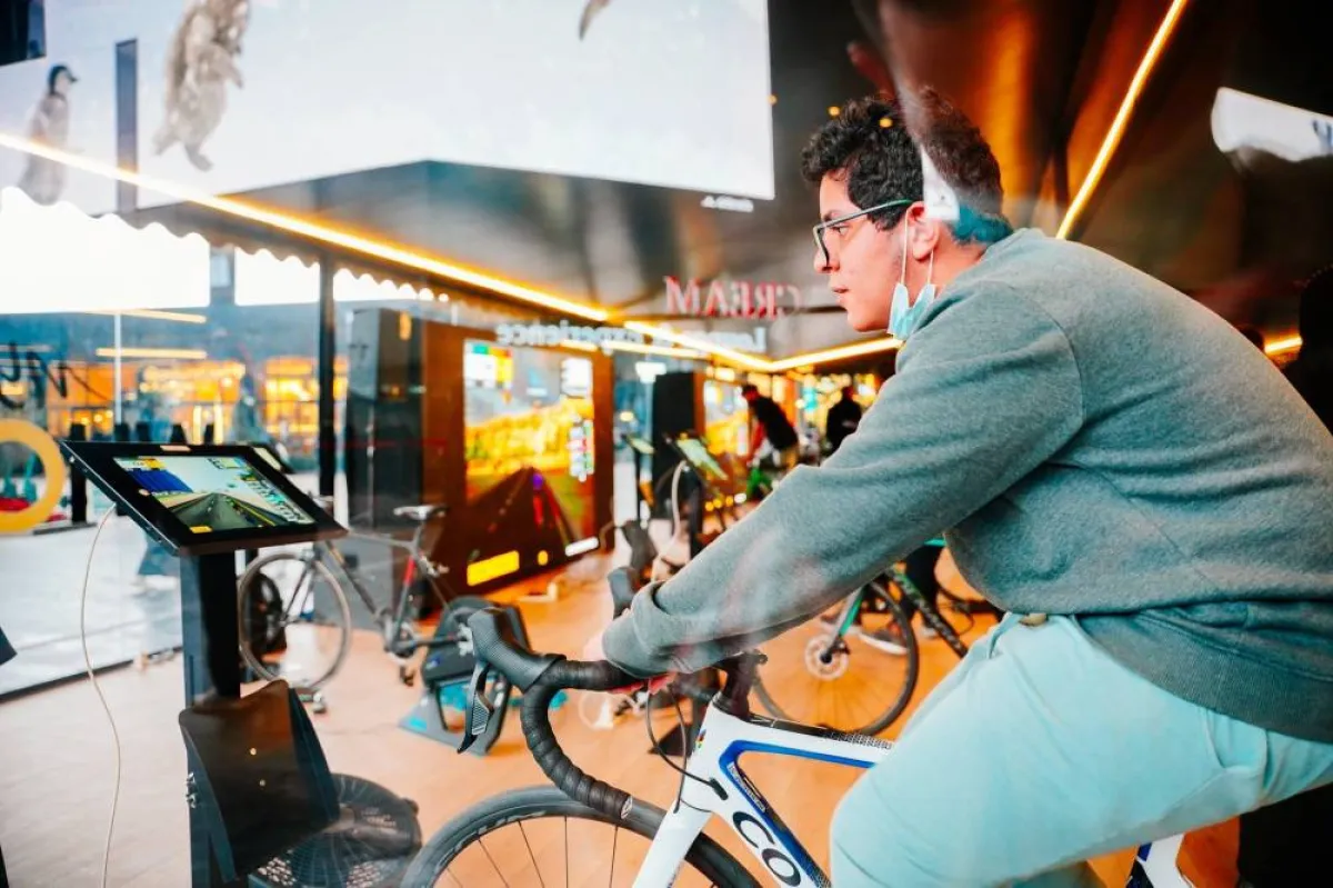 فعالية تجربة الدراجة الهوائية - الصورة من حساب الاتحاد السعودي للدراجات