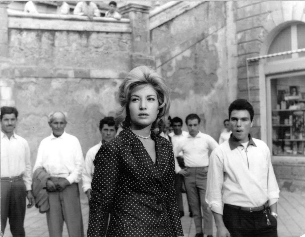 الراحلة Monica Vitti - الصورة من موقع The New York Times