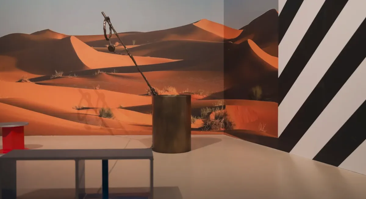 أعمال فنية للفنانة نبوتشي - الصورة من حساب بينالي الدرعية على تويتر