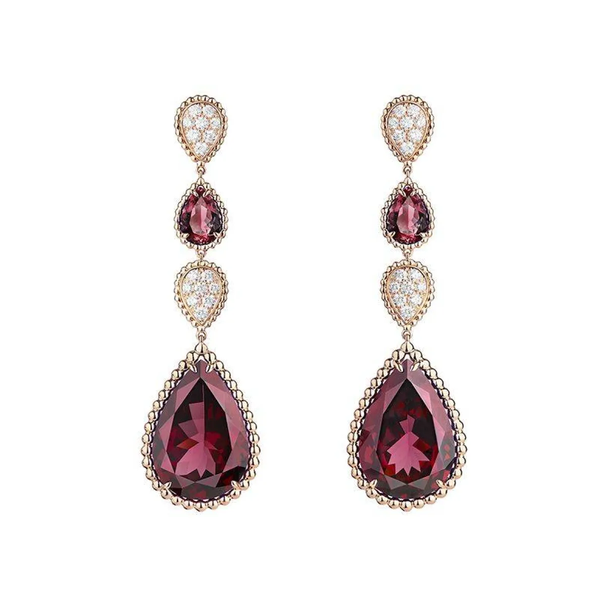 أقراط serpent bohème من بوشرون Boucheron  