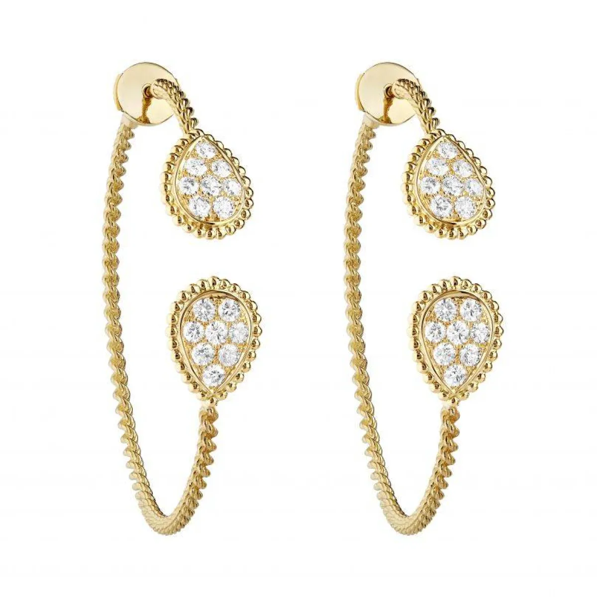 أقراط serpent bohème من بوشرون Boucheron  