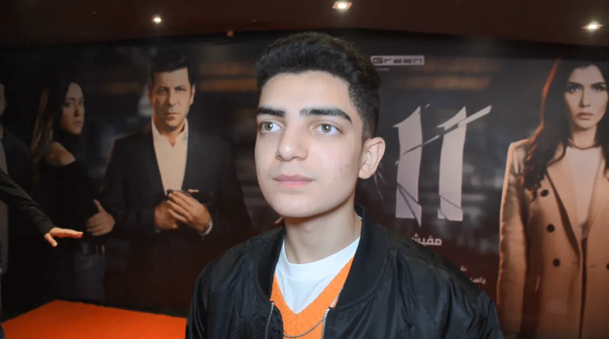  معتز هشام خلال العرض الخاص لفيلم 11 - 11 - الصورة خاصة بسيدتي